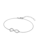 Maison Naïne Infinity Bracelet White CZ Rhodium