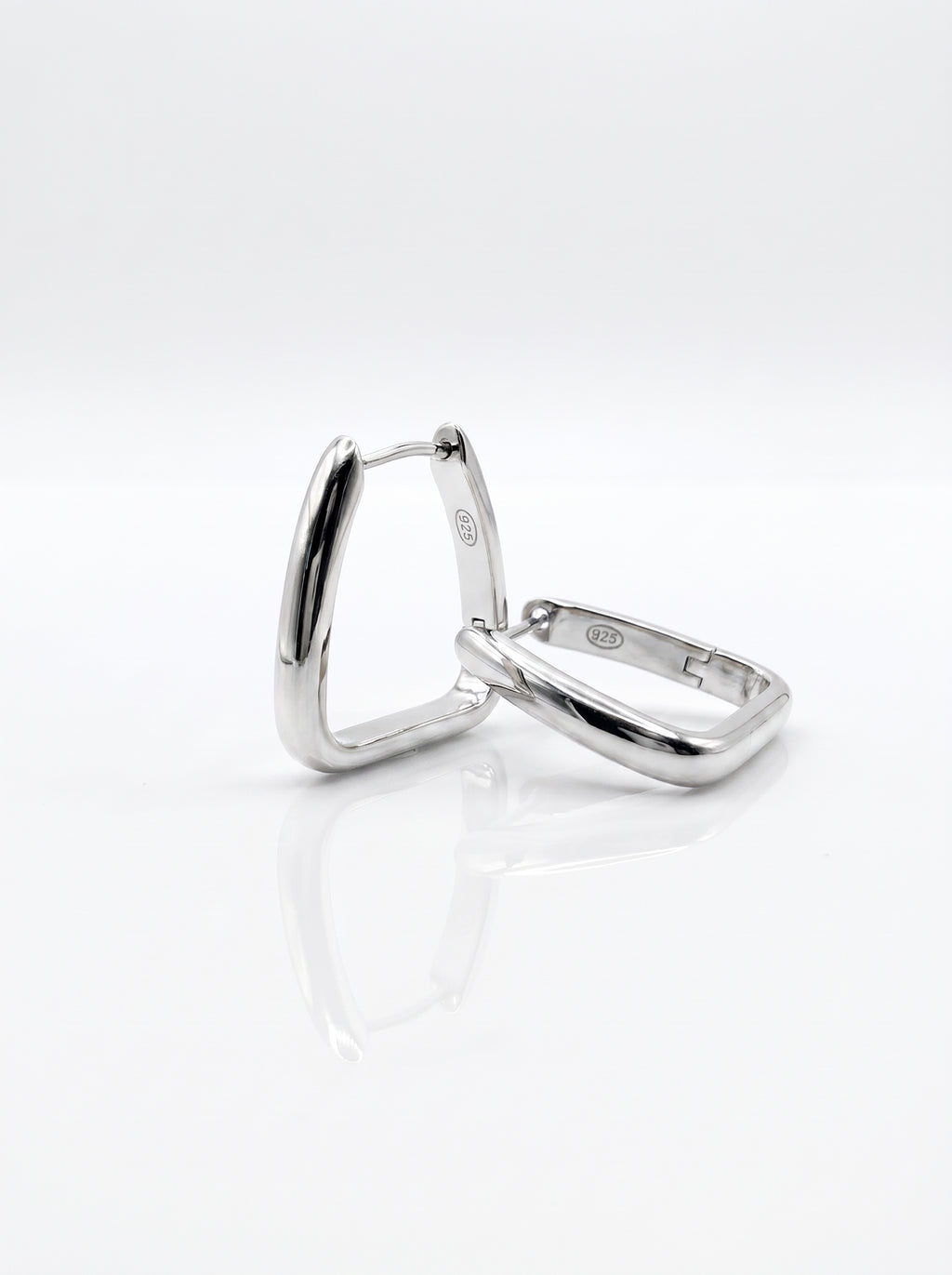 Maison Naïne Hoops 22 Rhodium