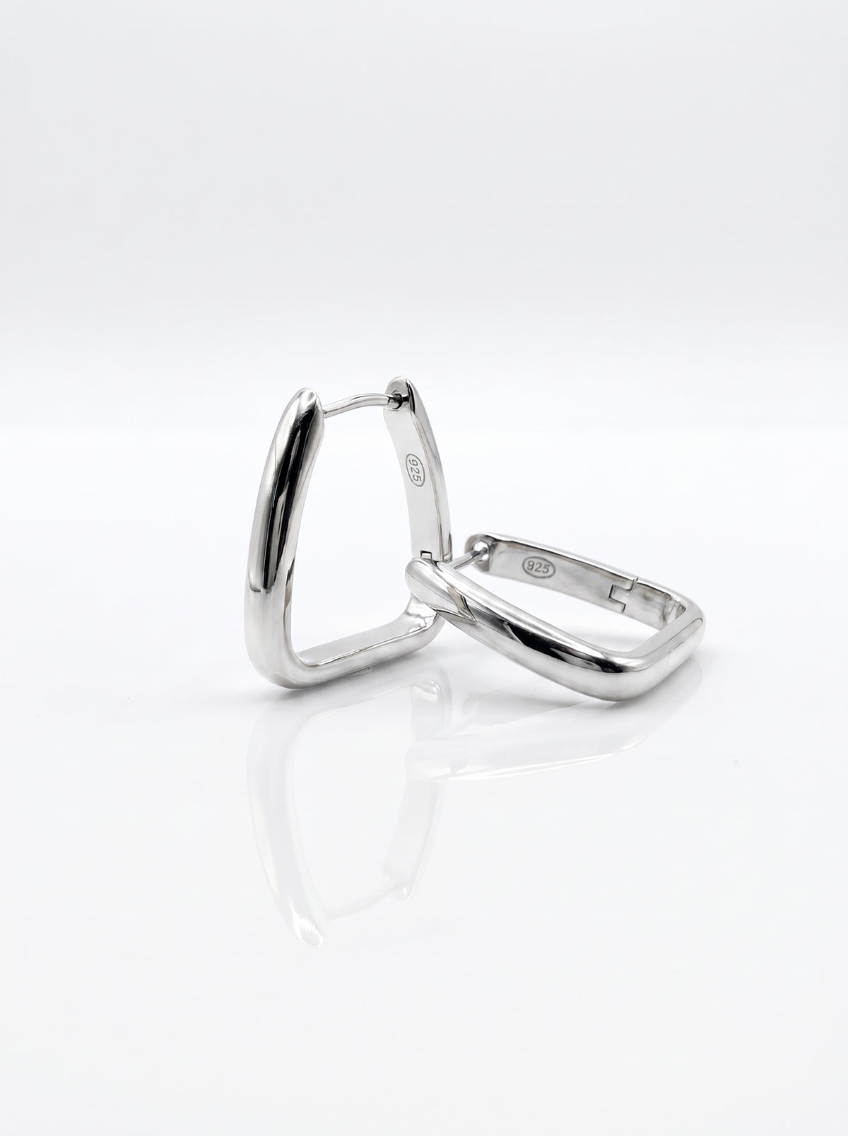Maison Naïne Hoops 22 Rhodium