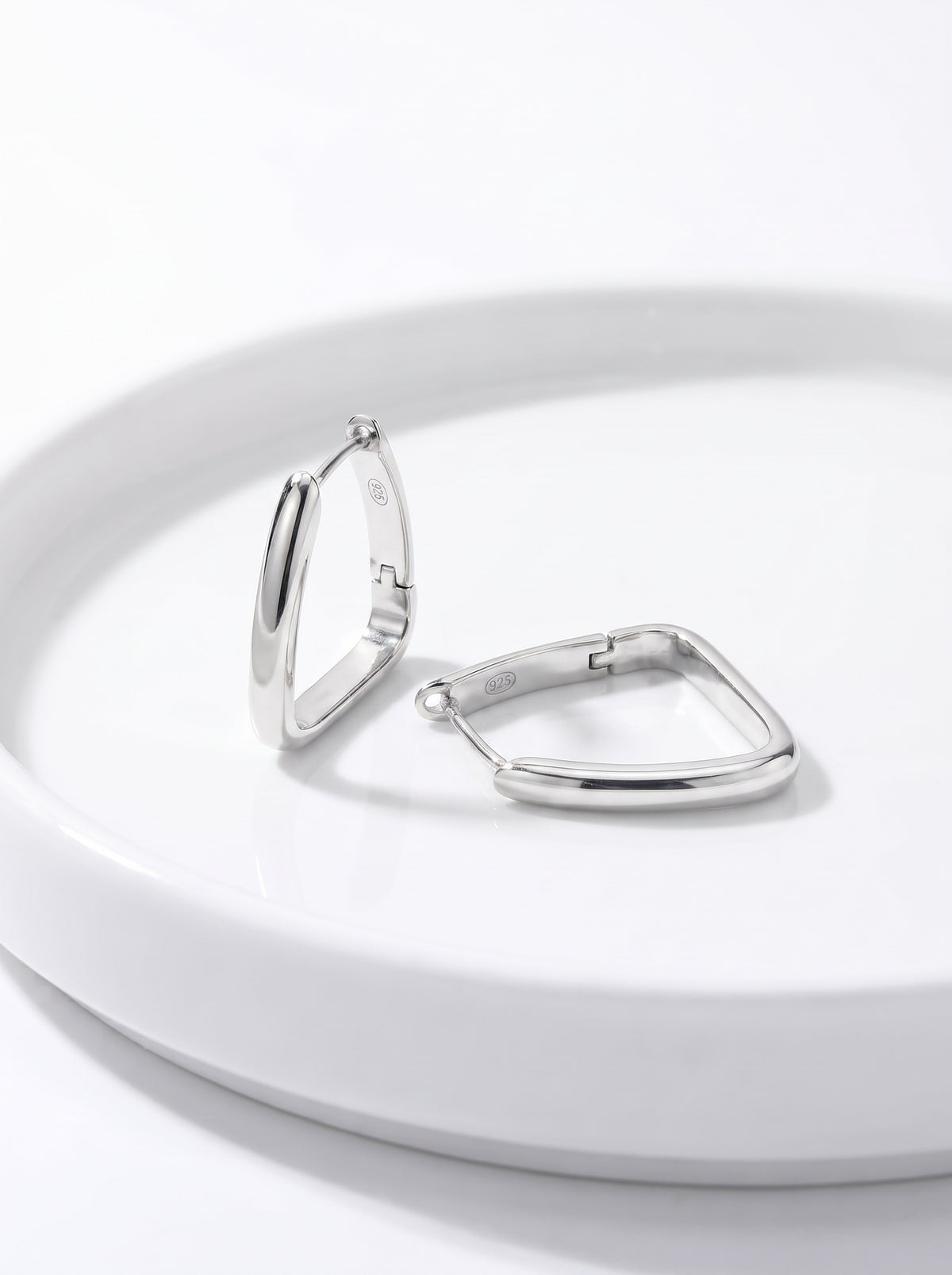 Maison Naïne Hoops 22 Rhodium