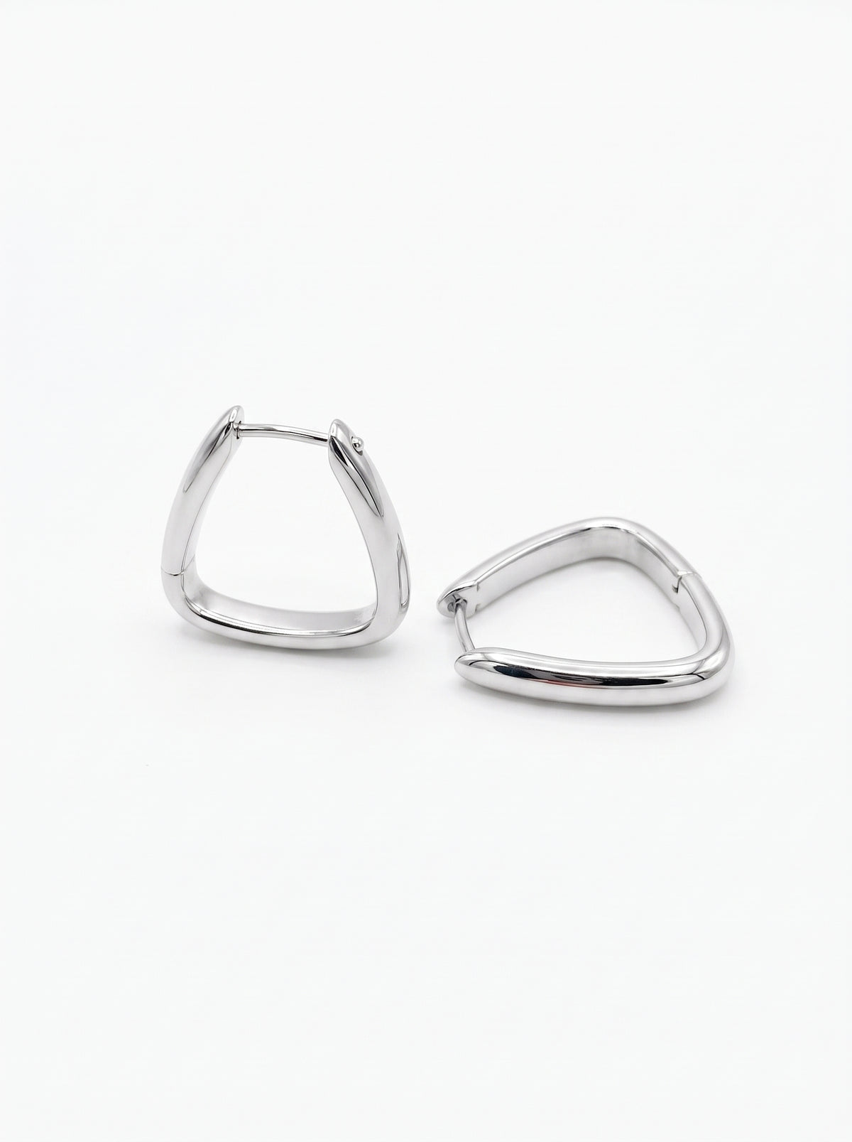 Maison Naïne Hoops 22 Rhodium